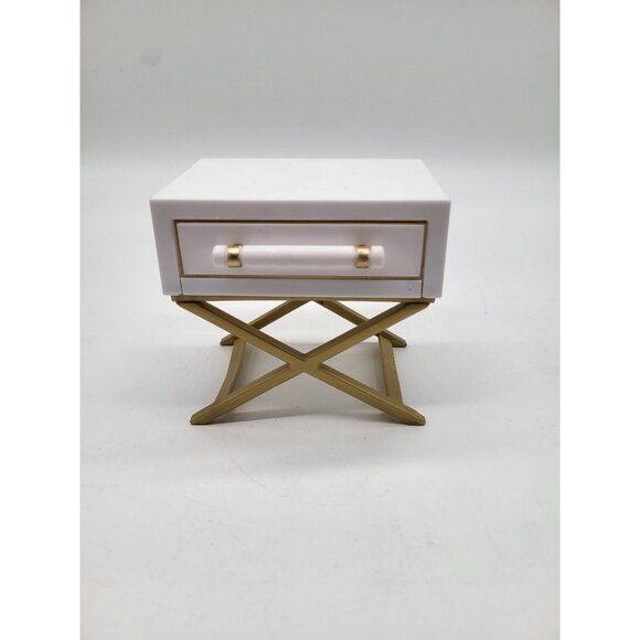 MGA Entertainment Other - Rainbow High MGA Dollhouse Nightstand End Table Replacement Furniture White Gold